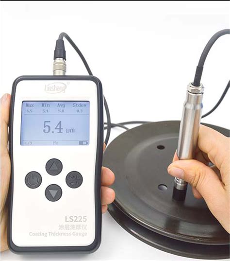 plating thickness testing procedure|coating thickness gauge chart.